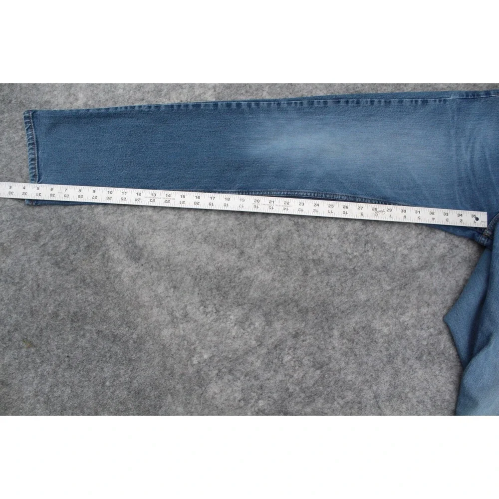 Levi's 511 Jeans‎ Men's 34x32 (Tag 34x34) Blue Stretch Slim Fit Straight Denim